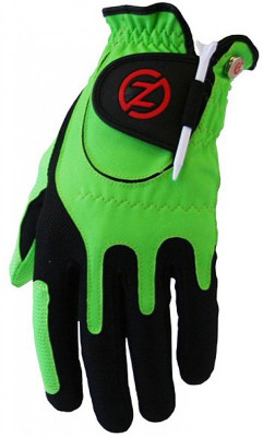 

Zero Friction Mens Compression Golf Gloves (Free Size, Green)