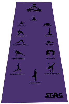 

Stag Yoga Mantra Asana Purple 12 mm Yoga Mat