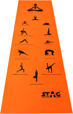

Stag Yoga Mantra Asana Orange 10 mm Yoga Mat