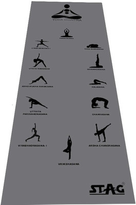 

Stag Yoga Mantra ASANA Grey 4 mm Yoga Mat