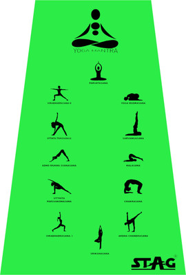 

Stag Yoga Mantra Asana Green 12 mm Yoga Mat