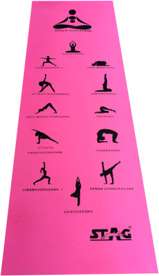 

Stag Yoga Mantra Asana Pink 10 mm Yoga Mat