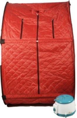

Woms Steam Bath2 Perfect Full-Body Covering Portable Steam Sauna Bath(Red)