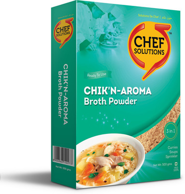 

Chef Solutions CHIK'N-AROMA Broth Powder 1 L Chicken Broth(Pack of 1)