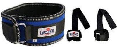 

DIABLO Gym Belt And Wrist Wrap Combo Size -  Abdomen Support(Blue