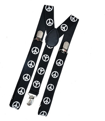 

One Point Collections Y- Back Suspenders for Men, Boys, Girls, Women(Black)