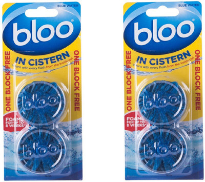 

Bloo In Cistern Toilet Block Blue Water Ocean Block Toilet Cleaner(152 g, Pack of 2)