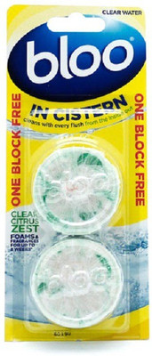 

Bloo In Cistern Toilet Block Citrus Zest Citrus Block Toilet Cleaner(76 g)