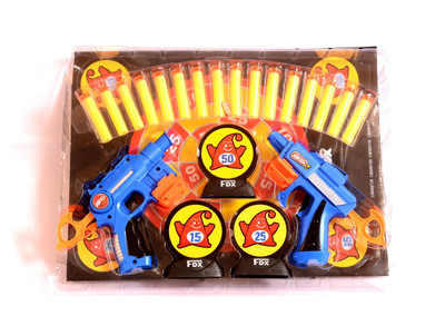 

Just Play SOFT BLASTER PLAY SET Blue yello Age 6+(Blue, Yellow)