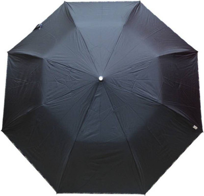 

Babji 2 Fold Black Umbrella For Men And Women Umbrella(Black)
