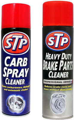 STP Carb Spray 500 Ml & Heavy Duty Brake Part Cleaner 500 Ml Combo