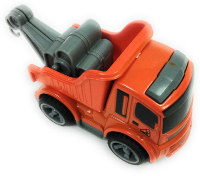 

DINAARKAN ORANGE METAL TOW TRUCK CONSTRUCTION TOY(Orange)