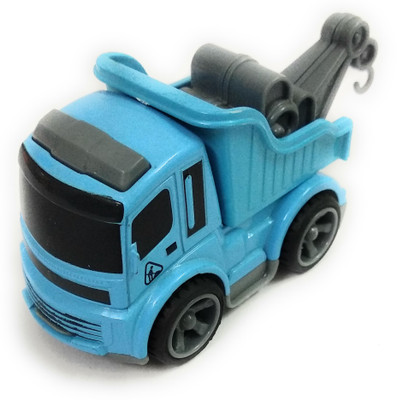 

DINAARKAN BLUE METAL TOW TRUCK CONSTRUCTION TOY(Blue)
