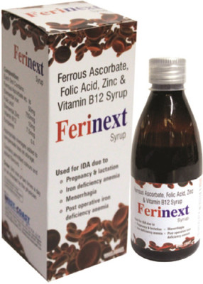 

West Coast Ferinext Ferrous Ascorbate, Syrup, 150ml (Pack of 2)(150 ml)