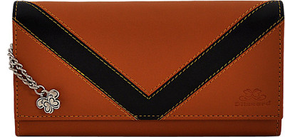 

Blizzard Women Tan Artificial Leather Wrist Wallet(5 Card Slots)