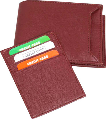 

Ibex Boys Brown Artificial Leather Wallet(5 Card Slots), Brwon