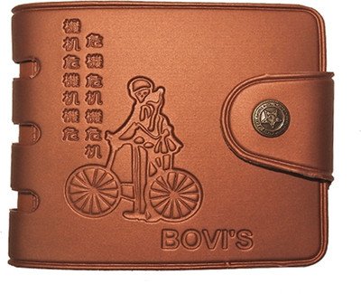 

Hornwood Boys Brown Artificial Leather Wallet(6 Card Slots)