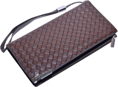 

Knott Women Brown Artificial Leather Wallet(6 Card Slots)