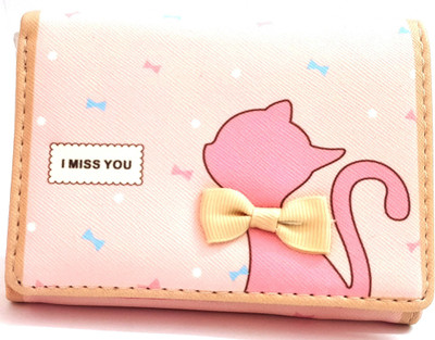 

PRIYANKA COLLECTIONS Girls Multicolor Plastic Wallet(5 Card Slots)