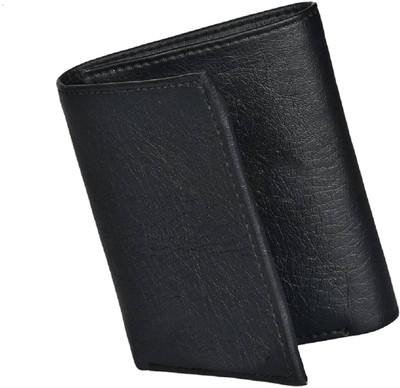 

Peacock Mundkar Men Black Fabric, Artificial Leather, Genuine Leather Wallet(7 Card Slots)