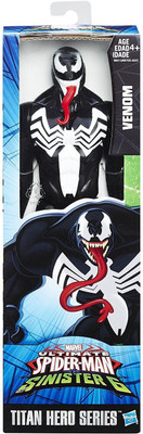 

Spiderman The Sinister Six: Titan Hero Series Venom(Multicolor)