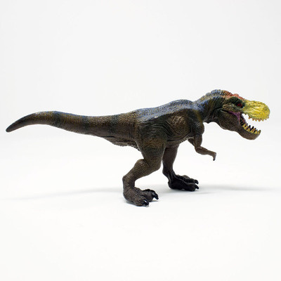 

Tootpado Tyrannosaurus T-Rex Dinosaur Toy 8 Inch - (1TNG135) - Big Realistically Detailed Animal Figure(Brown)