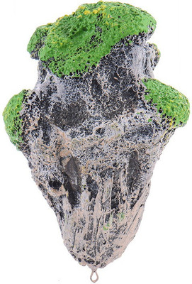 

Sage Square Jumbo Size Aquarium Avtar Floating Rock Decor/Decoration/Suspended Rock Cum Decor/Fish Hiding Spot to Play, Hide, Rest for Fish Tank House Cum Landscaping House Aquarium Air Stone(1 Stones)