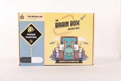 

The Brain Lab FINGER PAINTING KIT BY BRAIN BOX