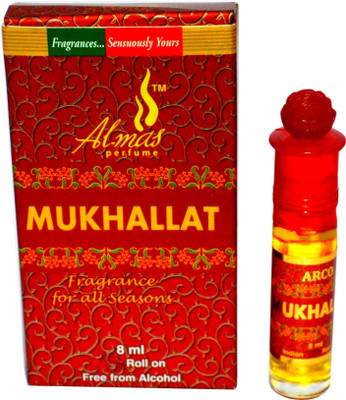 

Almas MUKHALLAT Special pocket Floral Attar(Islamic Bakhur)