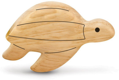 

Cerasus Exclusive Eco-Friendly Handmade Wooden Shaker/Rattle/Baby Toy/Toys for Toddlers/Kids/Musical Toy Tortoise Shaker Rattle(Beige)