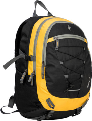 

Istorm Trend Yellow & Black 25 L Laptop Backpack(Yellow, Black)