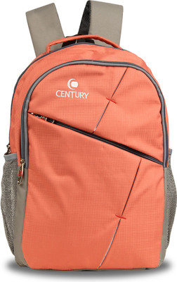 

CENTURY Fashionable Orange Color Large Polyester Backpack Bag Backpack(Orange, 28 L)