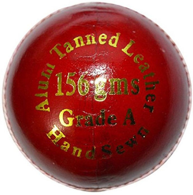 

QUINERGYS ® Attack Leather Cricket Ball Googley™ Fighter Waterproofed Cricket Leather Ball(Pack of 1, Red)