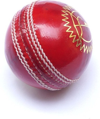 

QUINERGYS ® Swing Alum 2-piece Tanned Cricket Ball Swing™ Black Cobra Professional Grade Cricket Leather Ball(Pack of 1, Red)