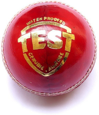 

VibeX ™ Cricket Ball | Leather | Red | Test Grade | Yorker™ Test Professional Grade Cricket Leather Ball(Pack of 1, Red)