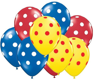 

PARTY PROPZ Printed PAWLT04 Balloon(Multicolor, Pack of 25)