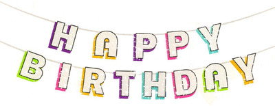 

AMFIN Happy Birthday Golden Glitter Banner/Happy Birthday Decoration/Happy Birthday Party Supplies/Birthday Banner for Party/Happy Birthday Banner for Kids/Adults Birthday Decoration Banner(3 ft, Pack of 1)