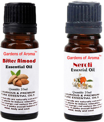 

Gardens Of Aroma Bitter Almond Essential Oil And Neroli Essential Oil(20 ml)