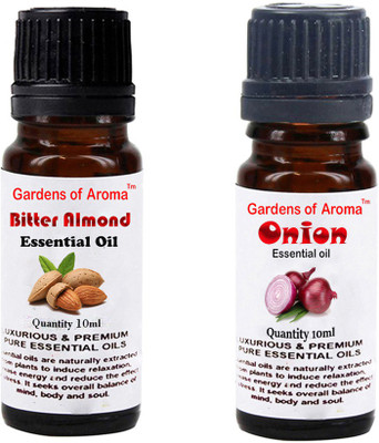 

Gardens Of Aroma Bitter Almond Essential Oil And Onion Essential Oil(20 ml)