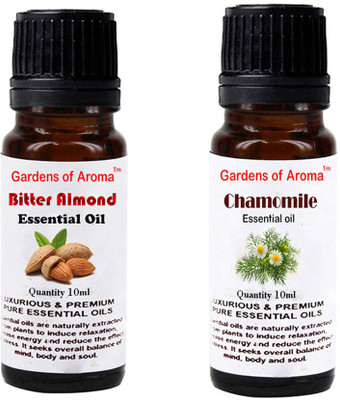 

Gardens Of Aroma Bitter Almond Essential Oil And Chamomile Essential Oil(20 ml)