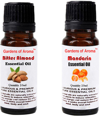 

Gardens Of Aroma Bitter Almond Essential Oil And Mandarin Essential Oil(20 ml)