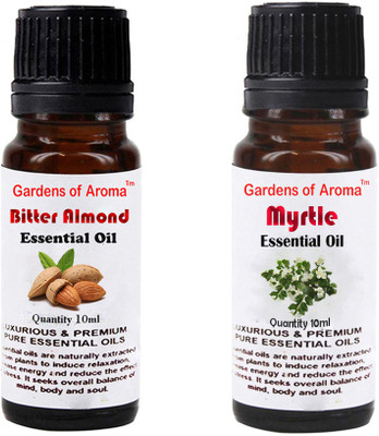 

Gardens Of Aroma Bitter Almond Essential Oil And Myrtle Essential Oil(20 ml)