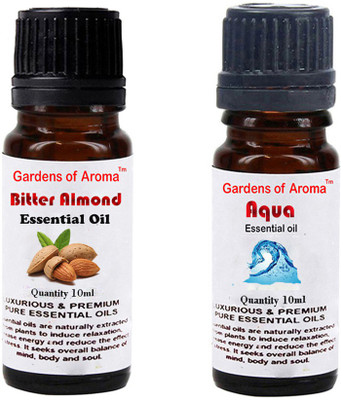

Gardens Of Aroma Bitter Almond Essential Oil And Aqua Essential Oil(20 ml)