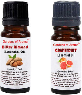 

Gardens Of Aroma Bitter Almond Essential Oil And Grapefruit Essential(20 ml)