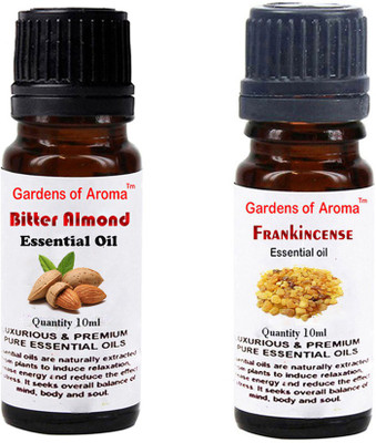 

Gardens Of Aroma Bitter Almond Essential Oil And Frankincense Essential Oil(20 ml)