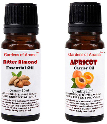

Gardens Of Aroma Bitter Almond Essential Oil And Apricot Carrier Oil(20 ml)