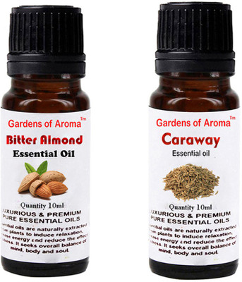 

Gardens Of Aroma Bitter Almond Essential Oil And Caraway Essential Oil(20 ml)