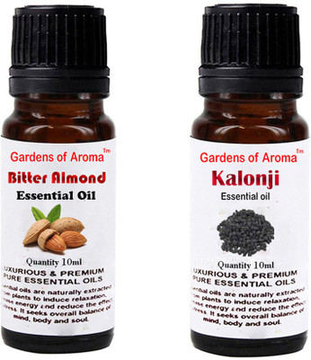 

Gardens Of Aroma Bitter Almond Essential Oil And Kalonji Essential Oil(20 ml)