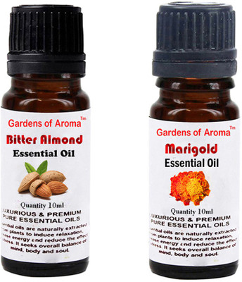 

Gardens Of Aroma Bitter Almond Essential Oil And Marigold Essential Oil(20 ml)