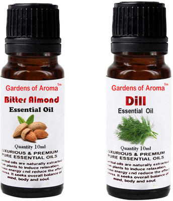 

Gardens Of Aroma Bitter Almond Essential Oil And Dill Essential Oil(20 ml)